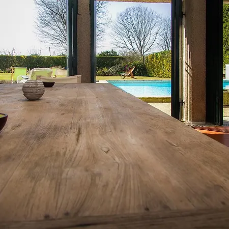 בית נופש Liiiving In Ofir | Manor Pool House Fonte Boa